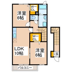 ガーデンハウスＳ・Ｋ　Ⅱの物件間取画像